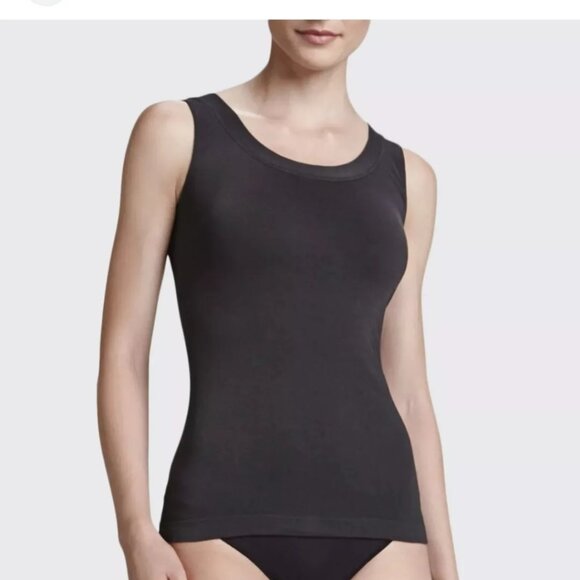 New with box Wolford Black  Athens Tank Top L - Picture 1 of 3